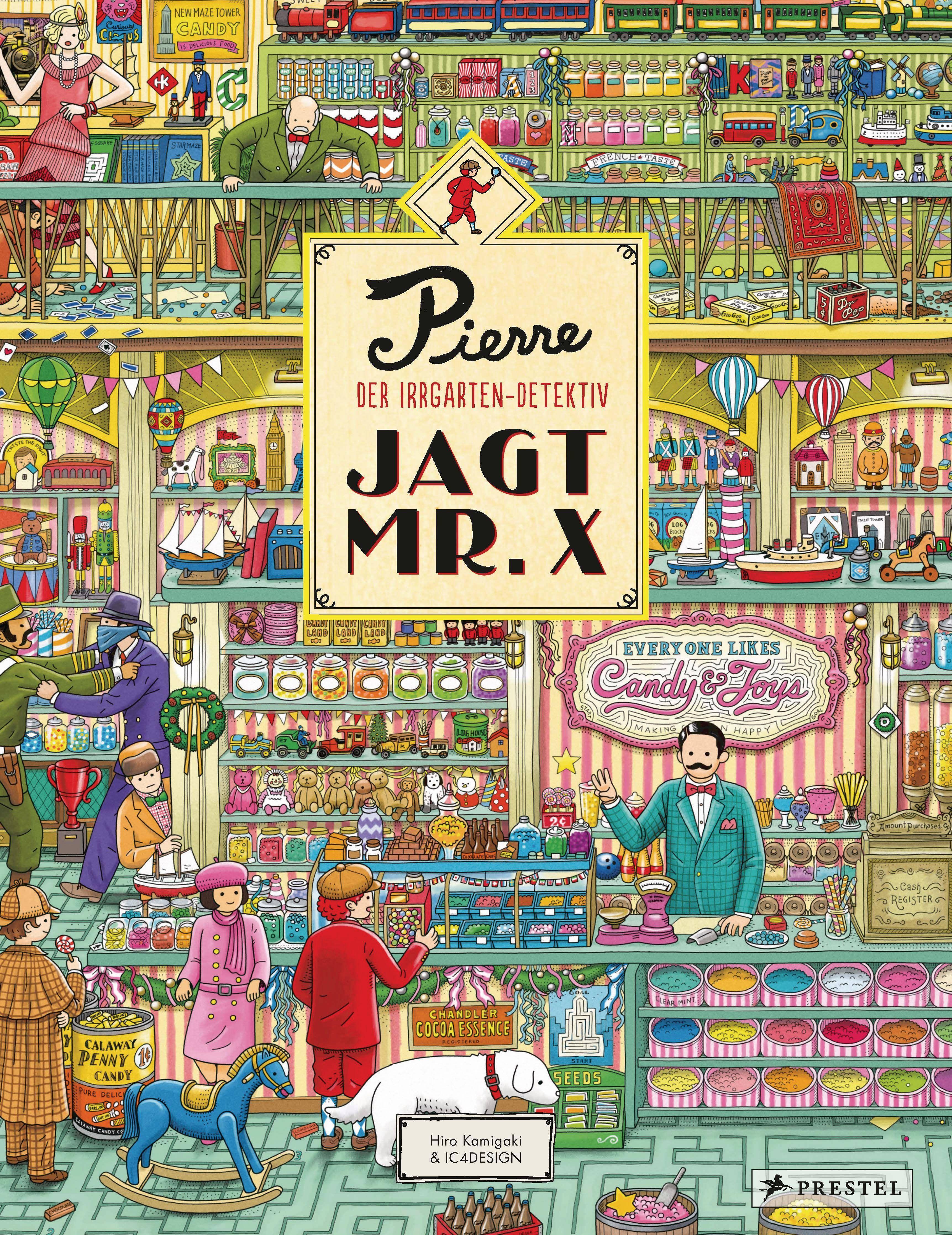 Pierre, der Irrgarten-Detektiv, jagt Mr. X Pierre, der Irrgarten-Detektiv 2