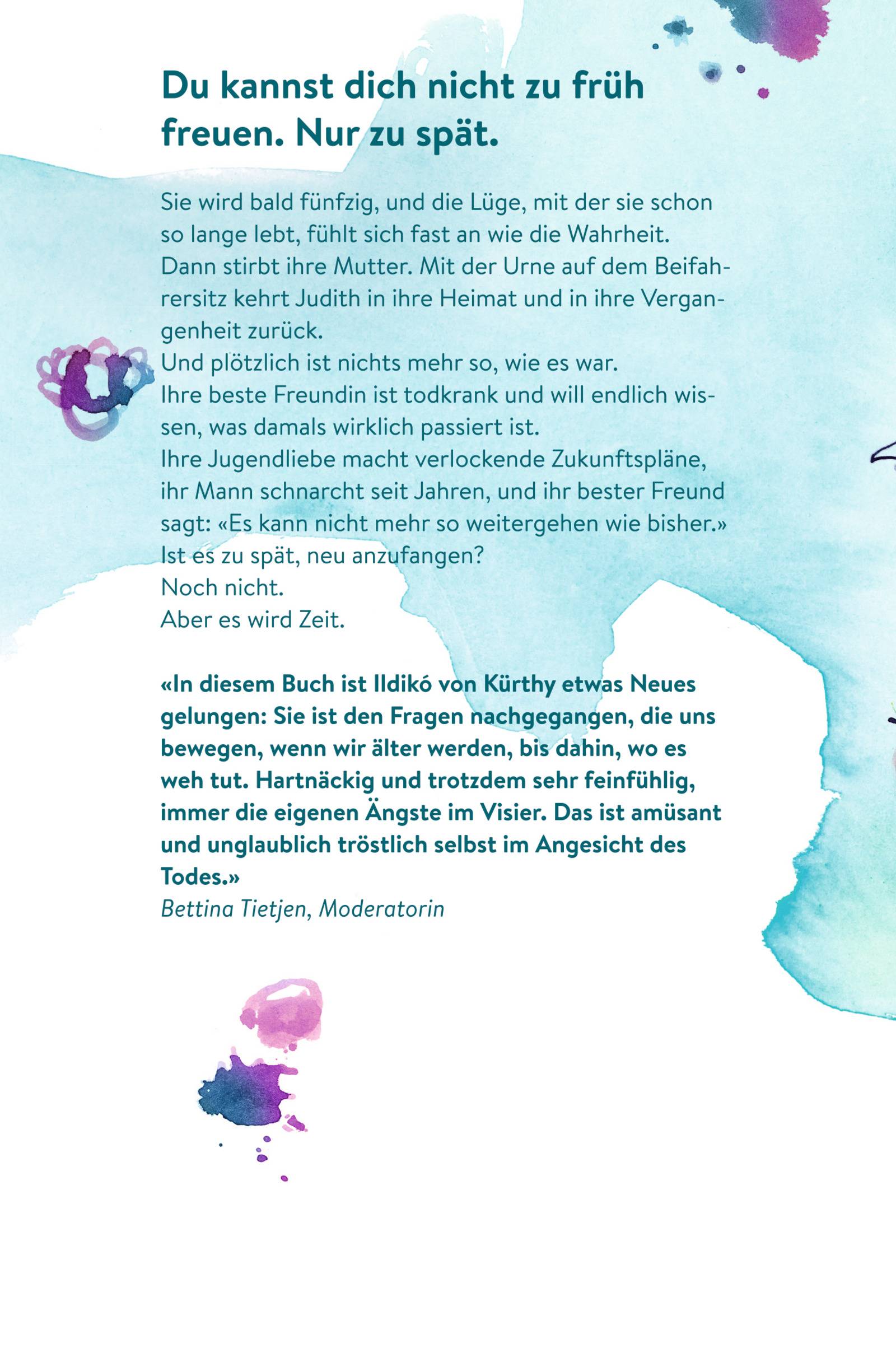 Es wird Zeit Roman