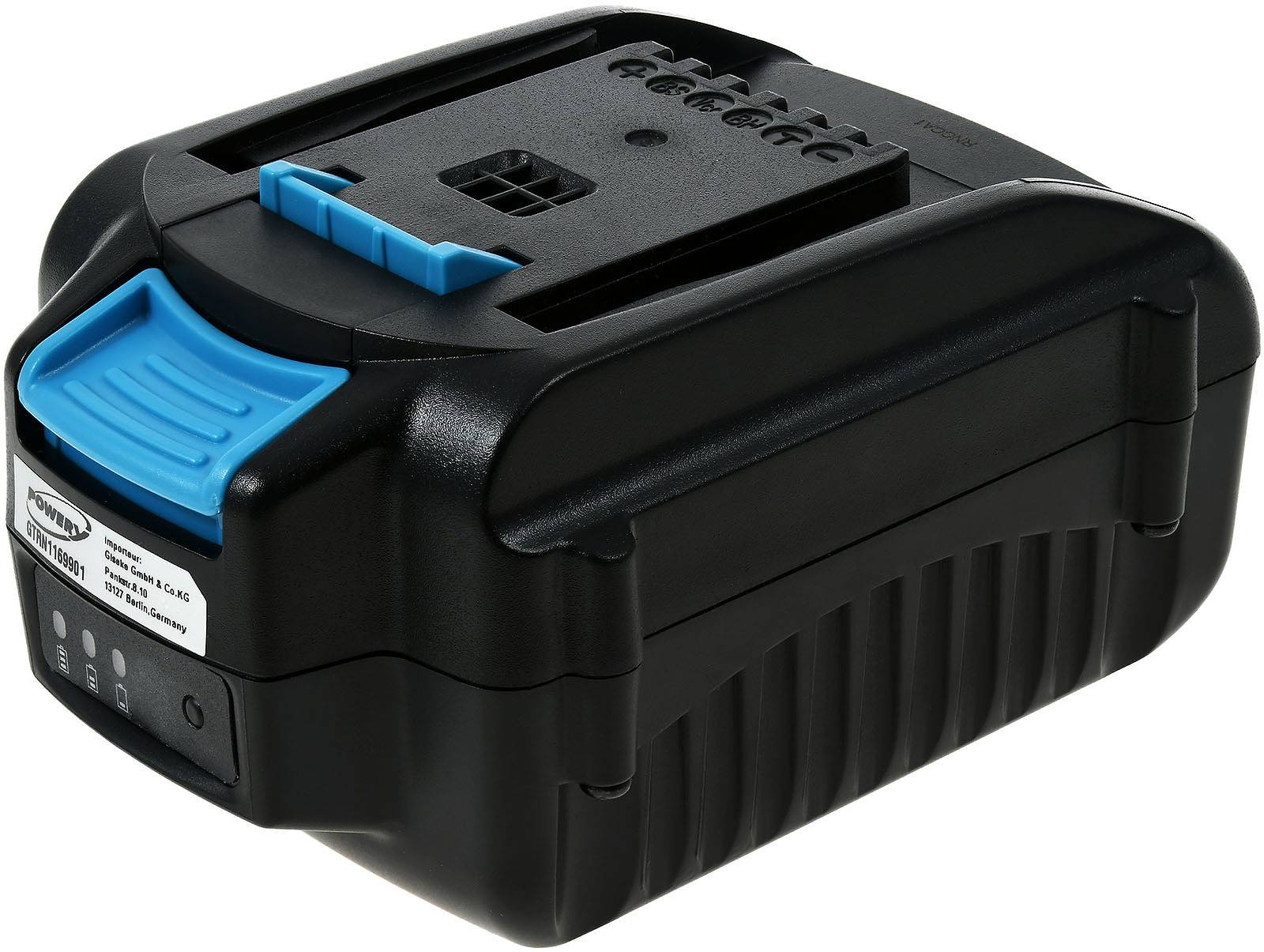 Powery Powerakku für Trimmer Worx WG180, WG280, 40V, Li-Ion