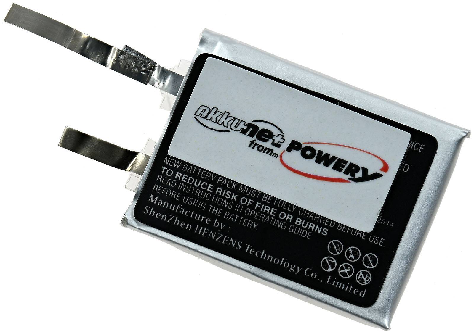 Powery Akku kompatibel mit TomTom Typ AHB322028, 3,8V, Li-Polymer