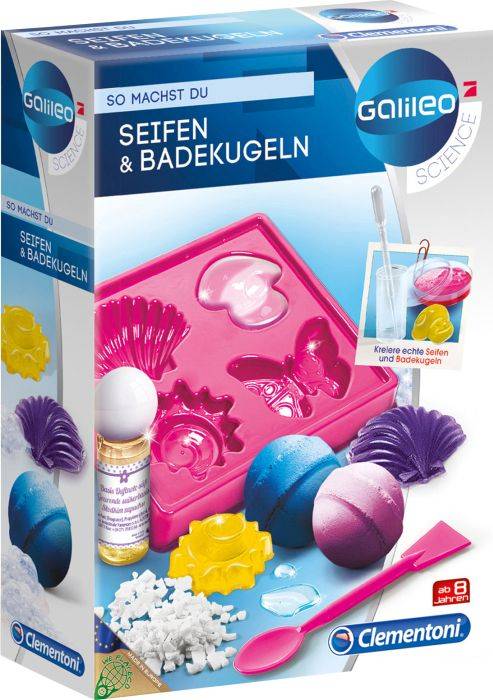 So machst Du Seifen & Badekugeln (Experimentierkasten)