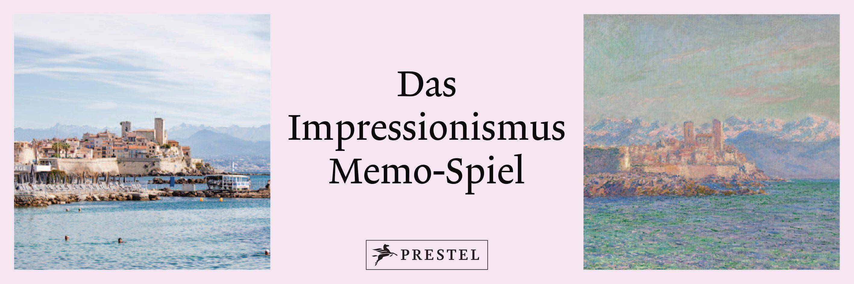 Das Impressionismus Memo-Spiel (Memo) -  Mit 36 Meisterwerken und Fotografien -