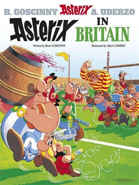 Asterix in Britain. Asterix bei den Briten, englische Ausgabe Asterix 8