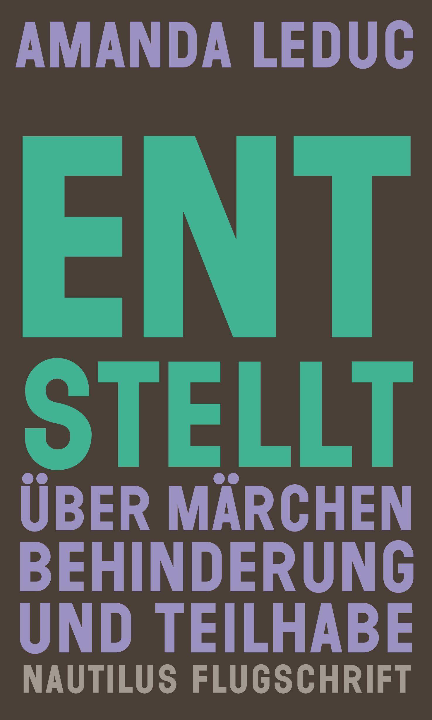 Entstellt Über Märchen, Behinderung und Teilhabe