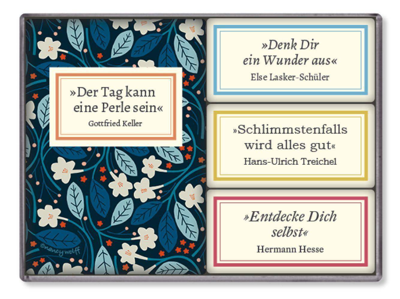 Insel-Bücherei Magnetset Inhalt: 4 Magnete