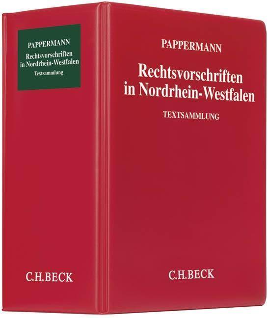 Rechtsvorschriften in Nordrhein-Westfalen Sammlung des in Nordrhein-Westfalen geltenden Bundes- und Landesrechts