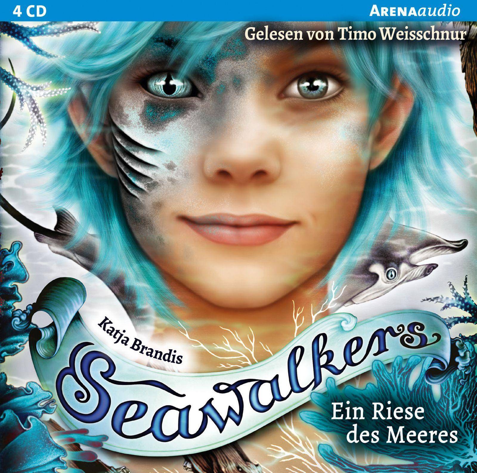 Seawalkers - Ein Riese des Meeres, 4 Audio-CD Lesung