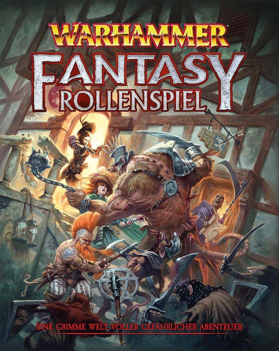 Warhammer Fantasy-Rollenspiel Regelwerk Eine grimme Welt voller gefährlicher Abenteuer