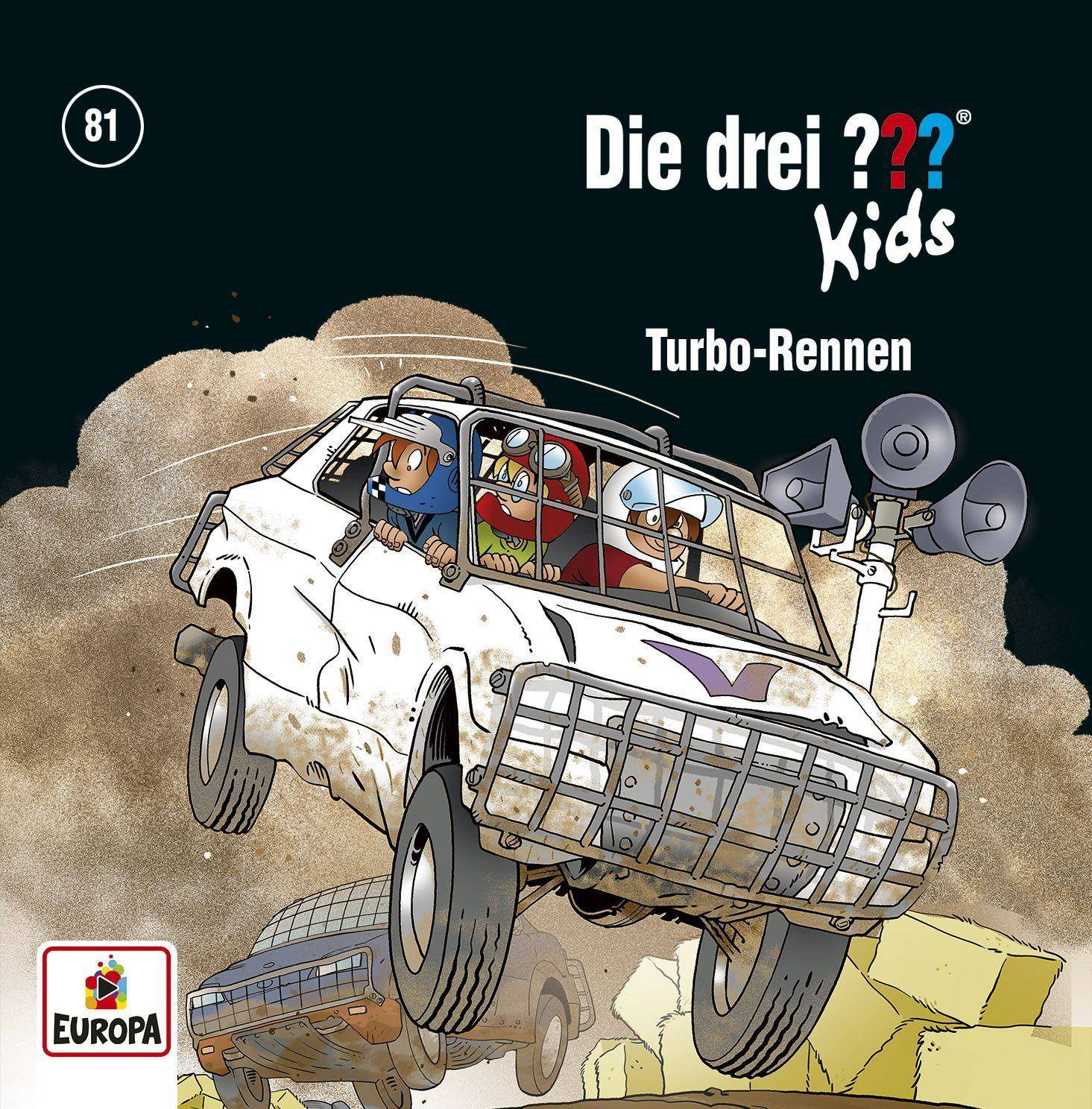 Die drei ??? Kids 81. Turbo-Rennen Das Hörspiel, CD, Die drei ??? Kids 81