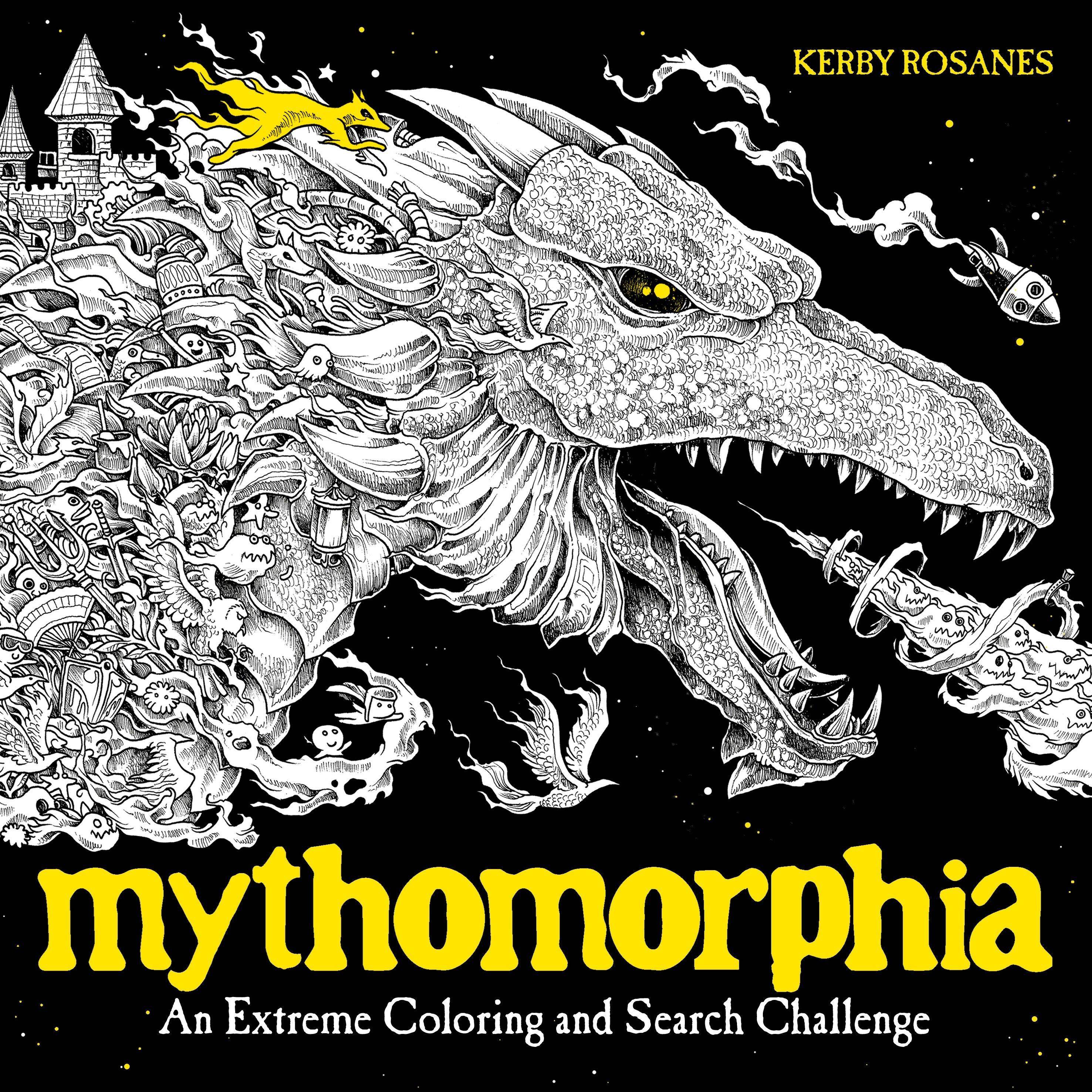 Mythomorphia An Extreme Coloring and Search Challenge. Malbuch