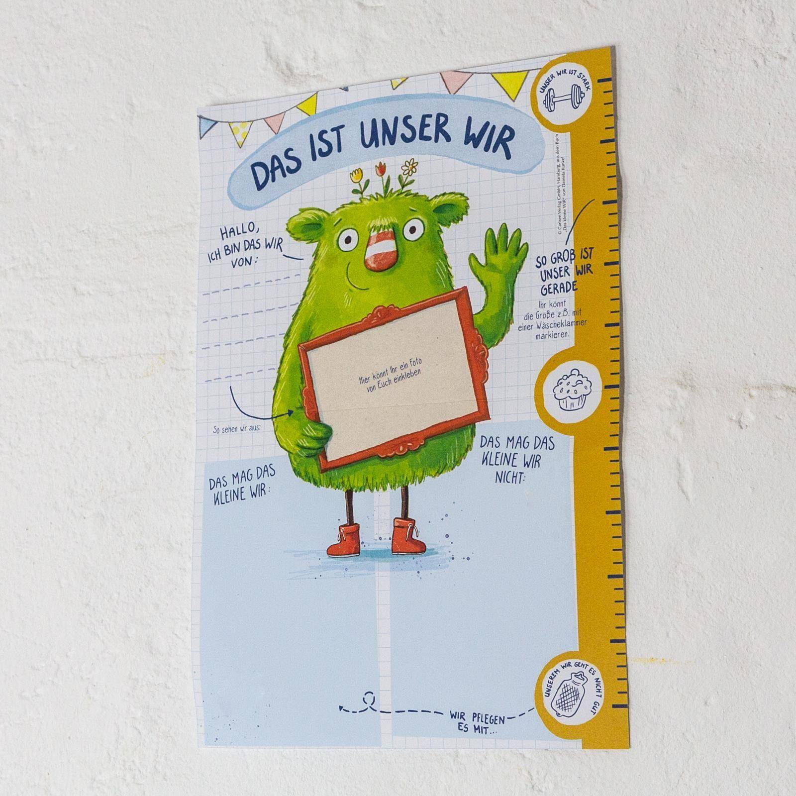 Das kleine WIR Großformat Sonderausgabe Mit lustigem WIR-Plakat