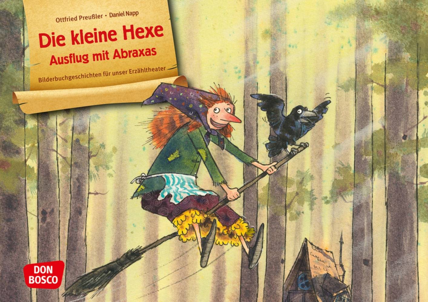 Die kleine Hexe: Ausflug mit Abraxas. Kamishibai Bildkartenset. Entdecken - Erzählen - Begreifen. Bilderbuchgeschichten für unser Erzähltheater. De
