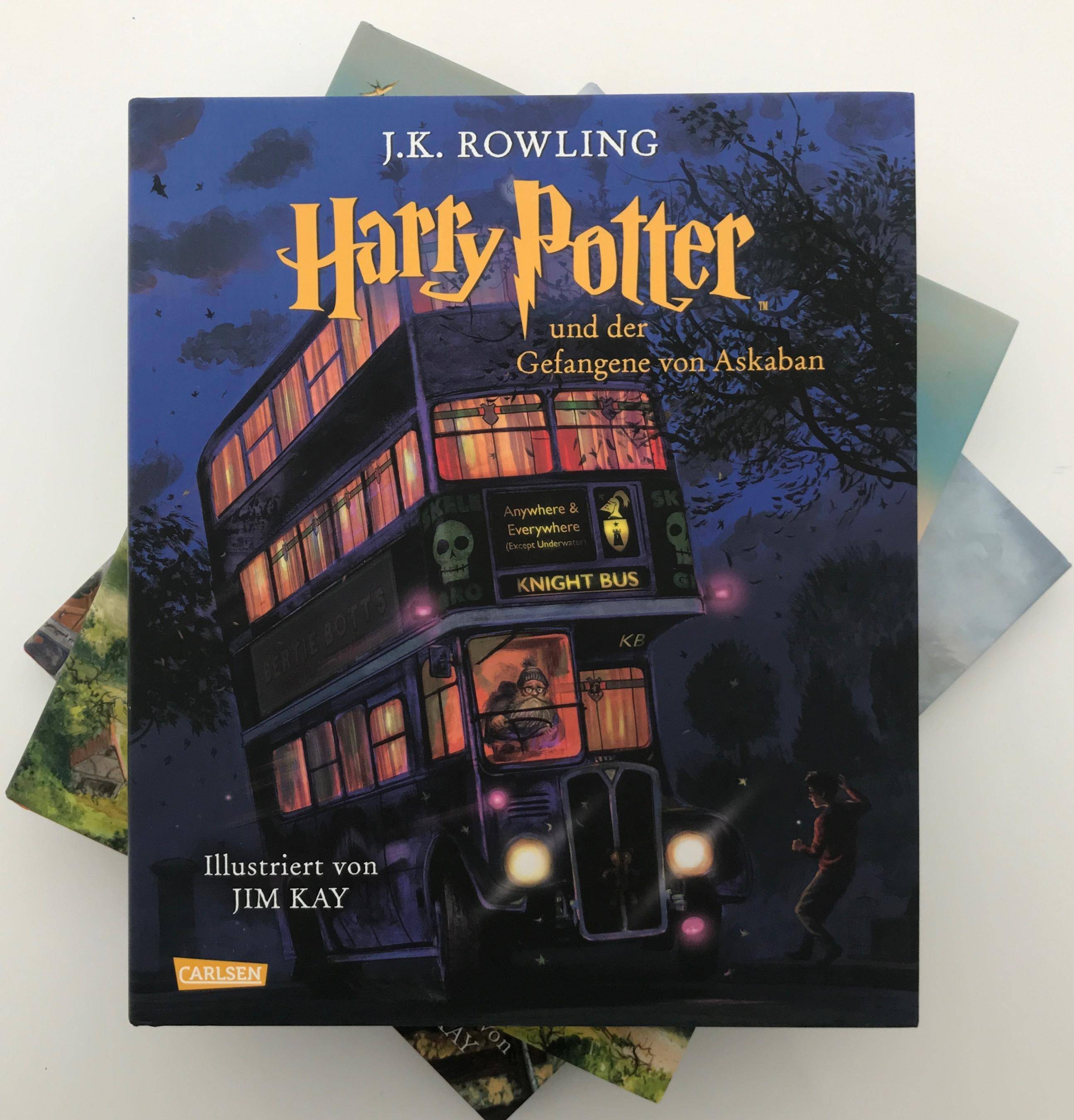 Harry Potter und der Gefangene von Askaban (farbig illustrierte Schmuckausgabe) (Harry Potter 3) Ausgezeichnet mit dem Whitbread Children's Book Awar