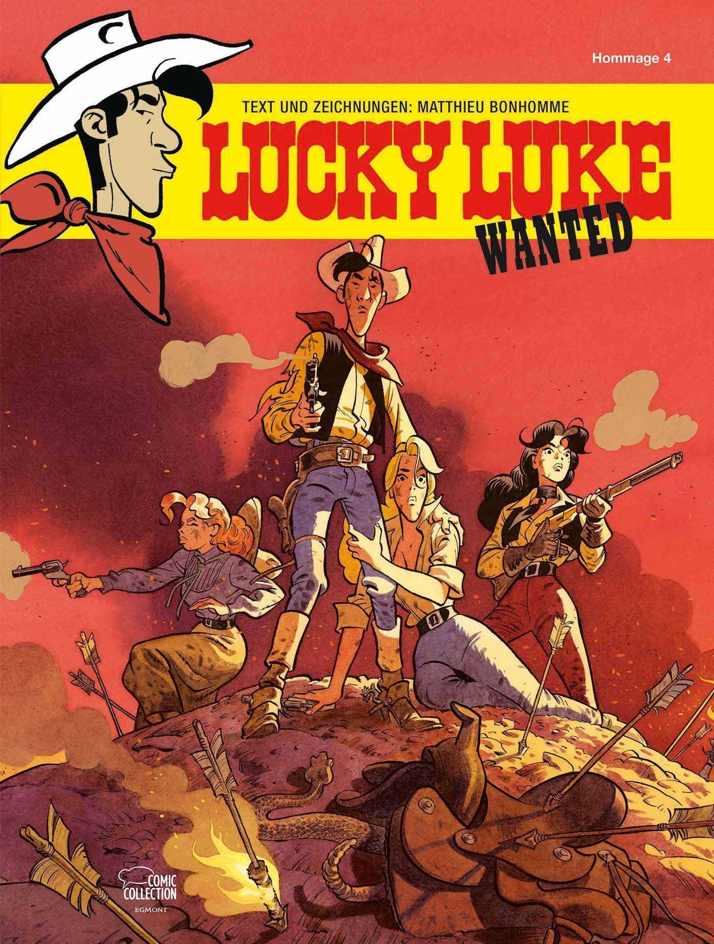 Wanted Eine Lucky-Luke-Hommage von Matthieu Bonhomme