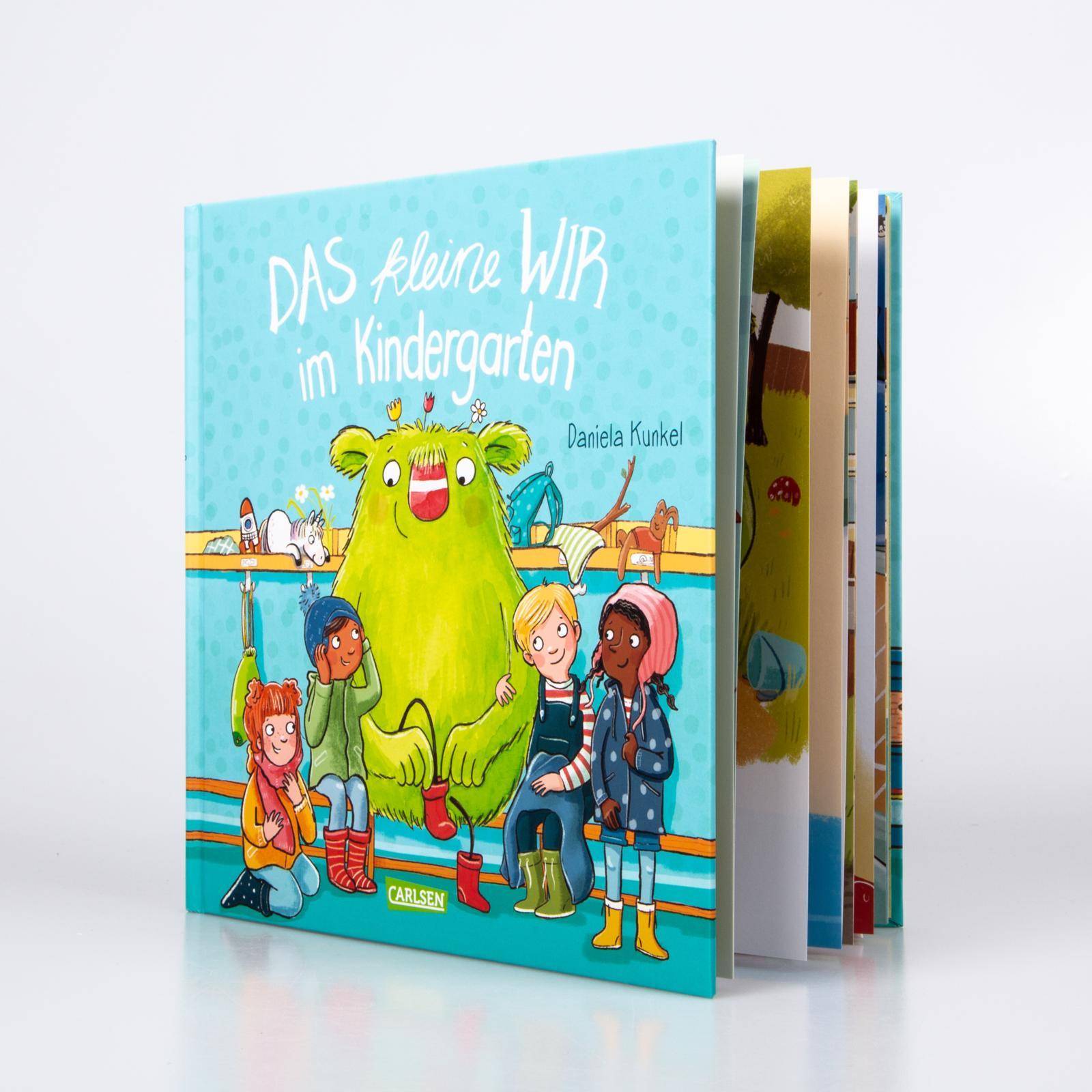 Das kleine WIR im Kindergarten Bilderbuch für Kinder ab 3 über das WIR-Gefühl und Zusammenhalt in der Kita
