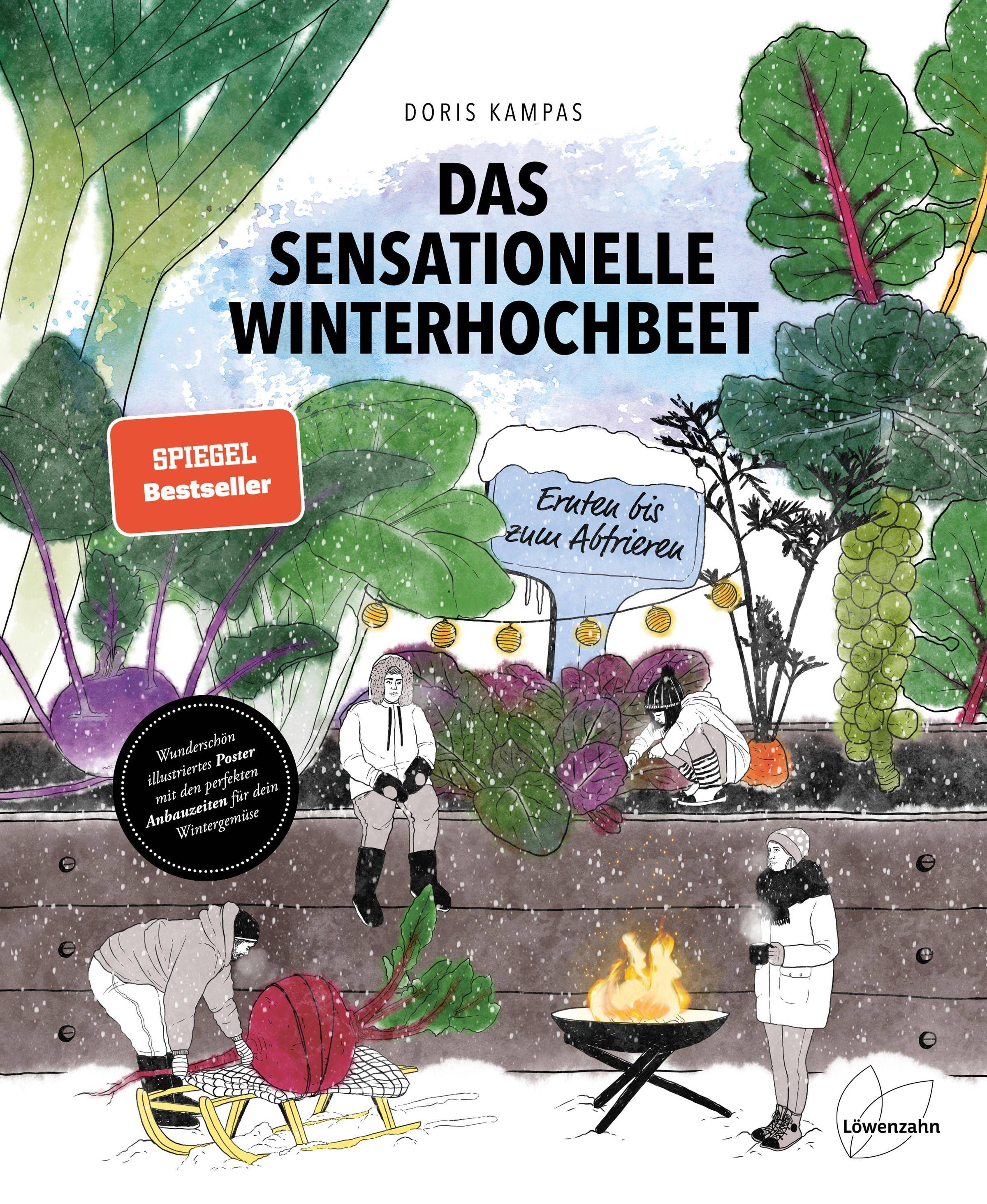 Das sensationelle Winterhochbeet Ernten bis zum Abfrieren
