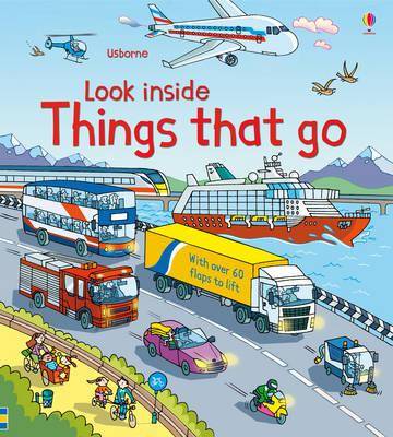 Look Inside Things That Go With over 60 flaps to lift, Look inside