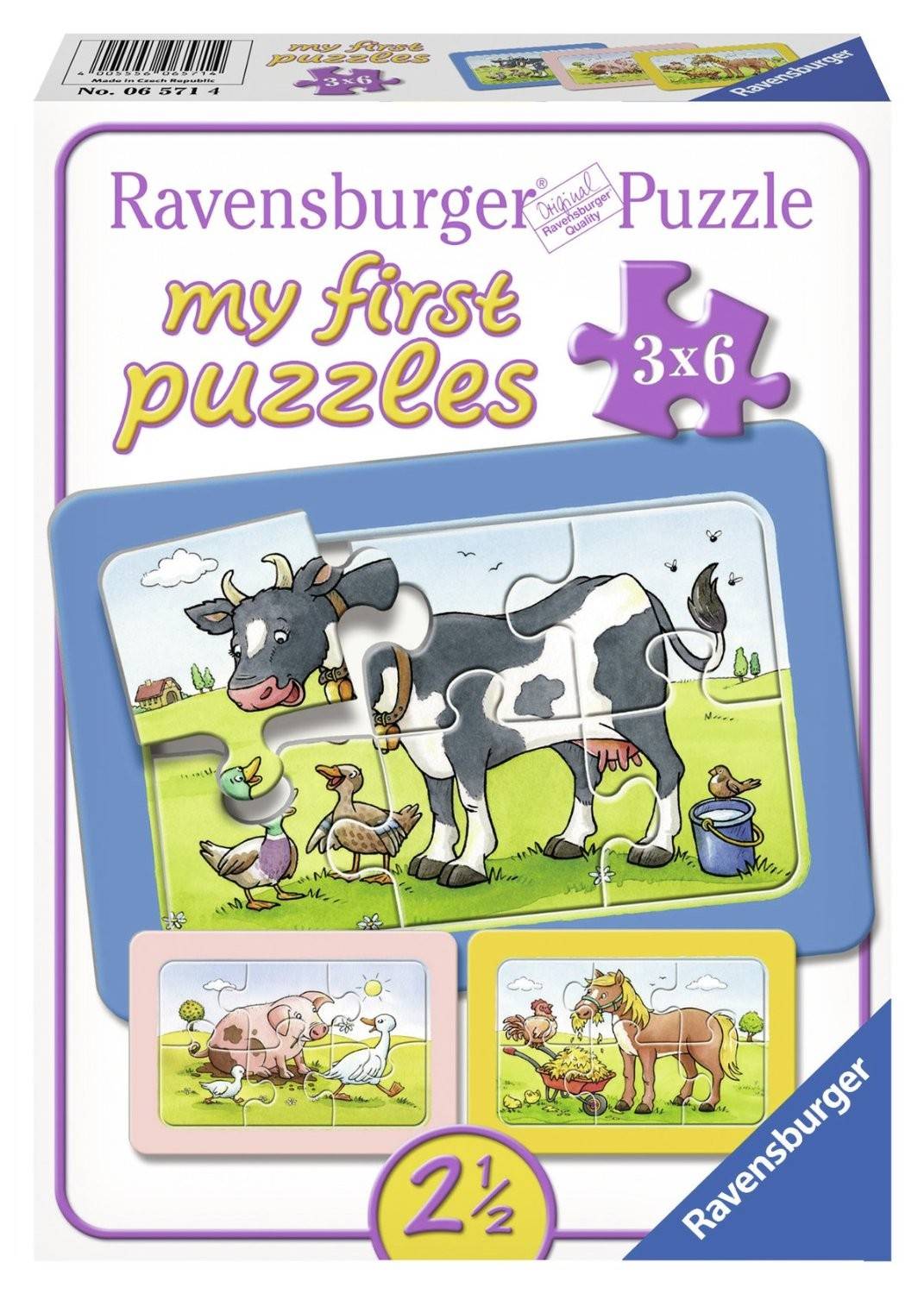 Ravensburger 06571 - My First Puzzles ab 2 1/2 Jahre