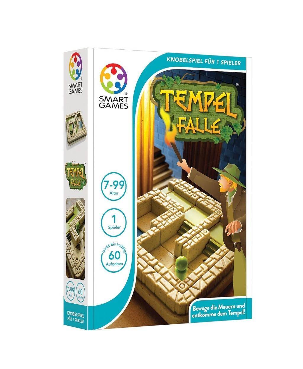 Tempel-Falle (Spiel) Entkommst du aus dem verrückten Labyrinth? Logikspiel mit mehreren Schwierigkeitsstufen