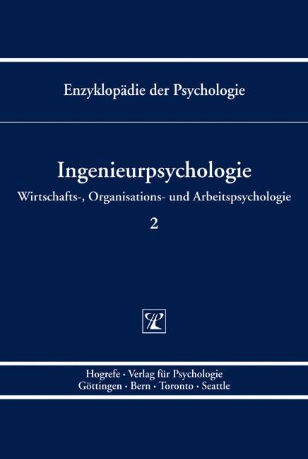 Ingenieurpsychologie Wirtschafts-, Organisations- und Arbeitspsychologie