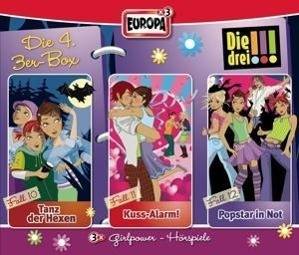 Die drei !!!. Box.4, 3 Audio-CDs Tanz der Hexen / Kuss-Alarm! / Popstar in Not. Folgen 10-12