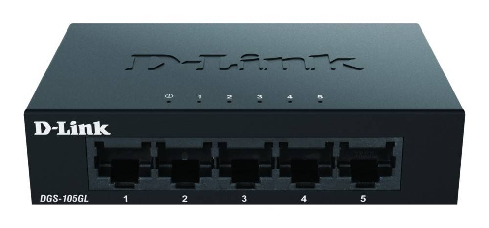 DLink Deutschland 5-Port Gigabit Switch DGS-105GL/E