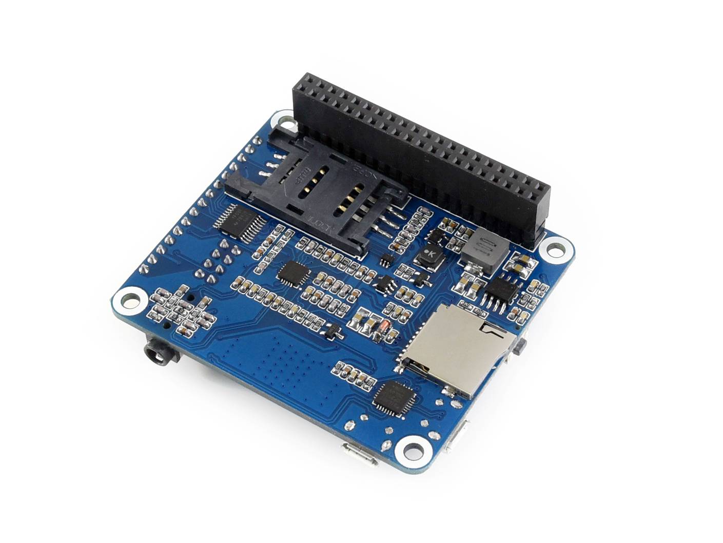 WaveShare 4G/3G/2G/GSM/GPRS/GNSS HAT for Raspberry Pi LTE CAT4 for Europe