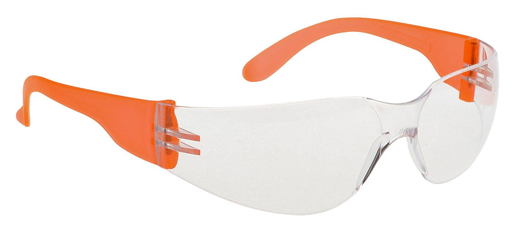 Portwest Rundum Schutzbrille Farbe: Orange/Klare Scheibe