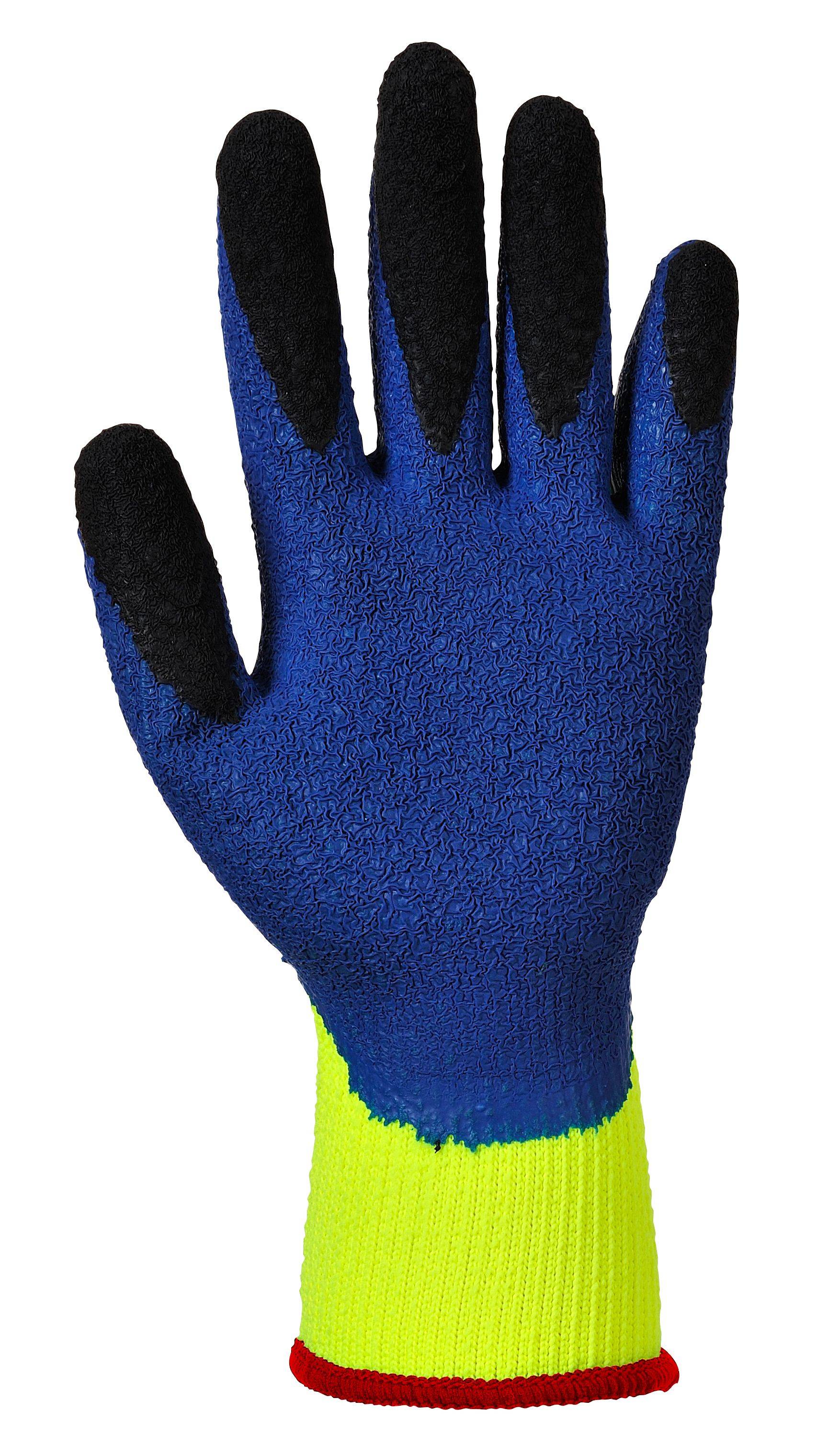 Portwest Duo-Therm Handschuh Farbe: Gelb/Blau, Gr.: 9 (L)