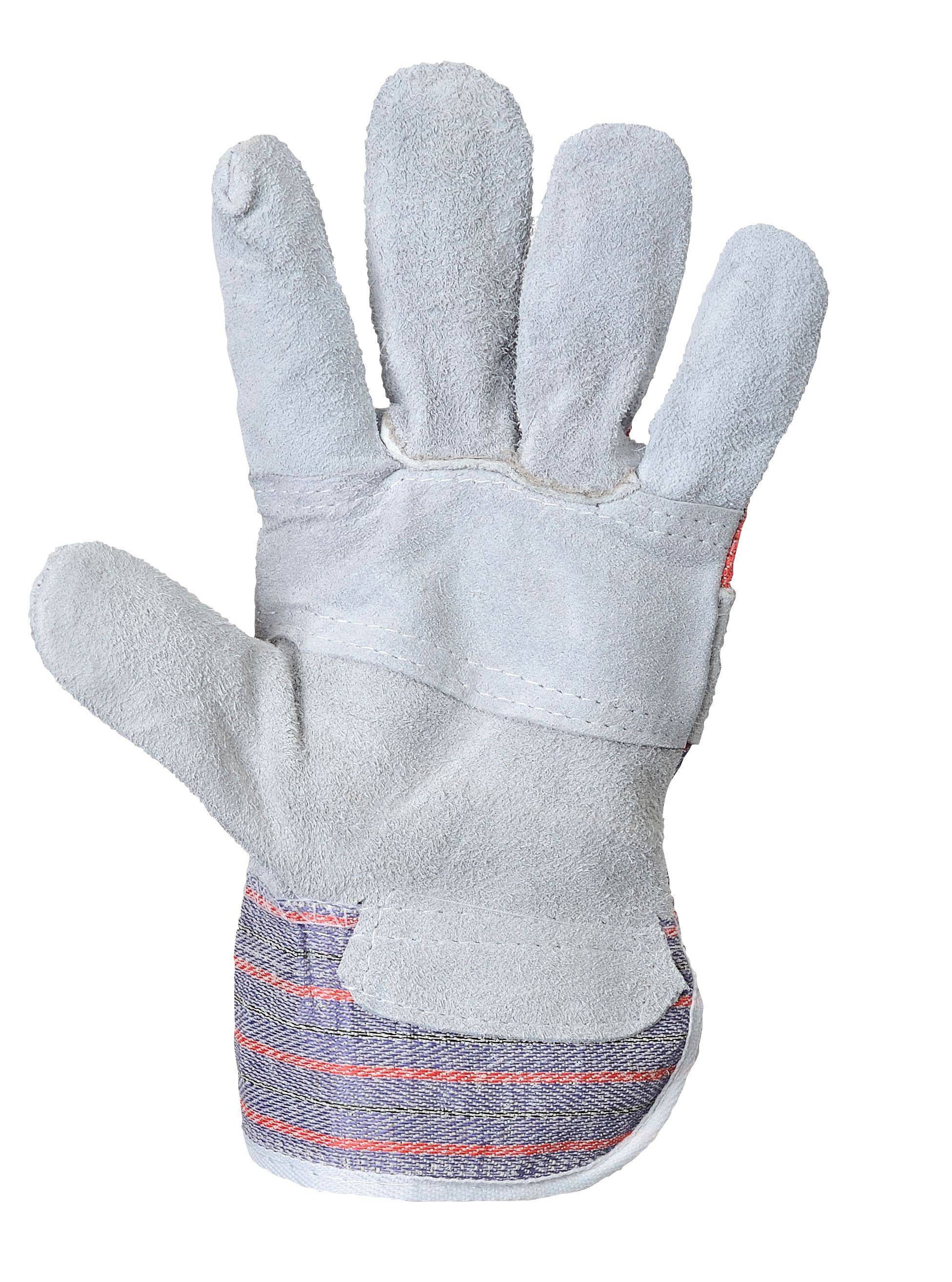 Portwest Canadian Rigger Handschuh Farbe: Grau, Gr.: 10 (XL)
