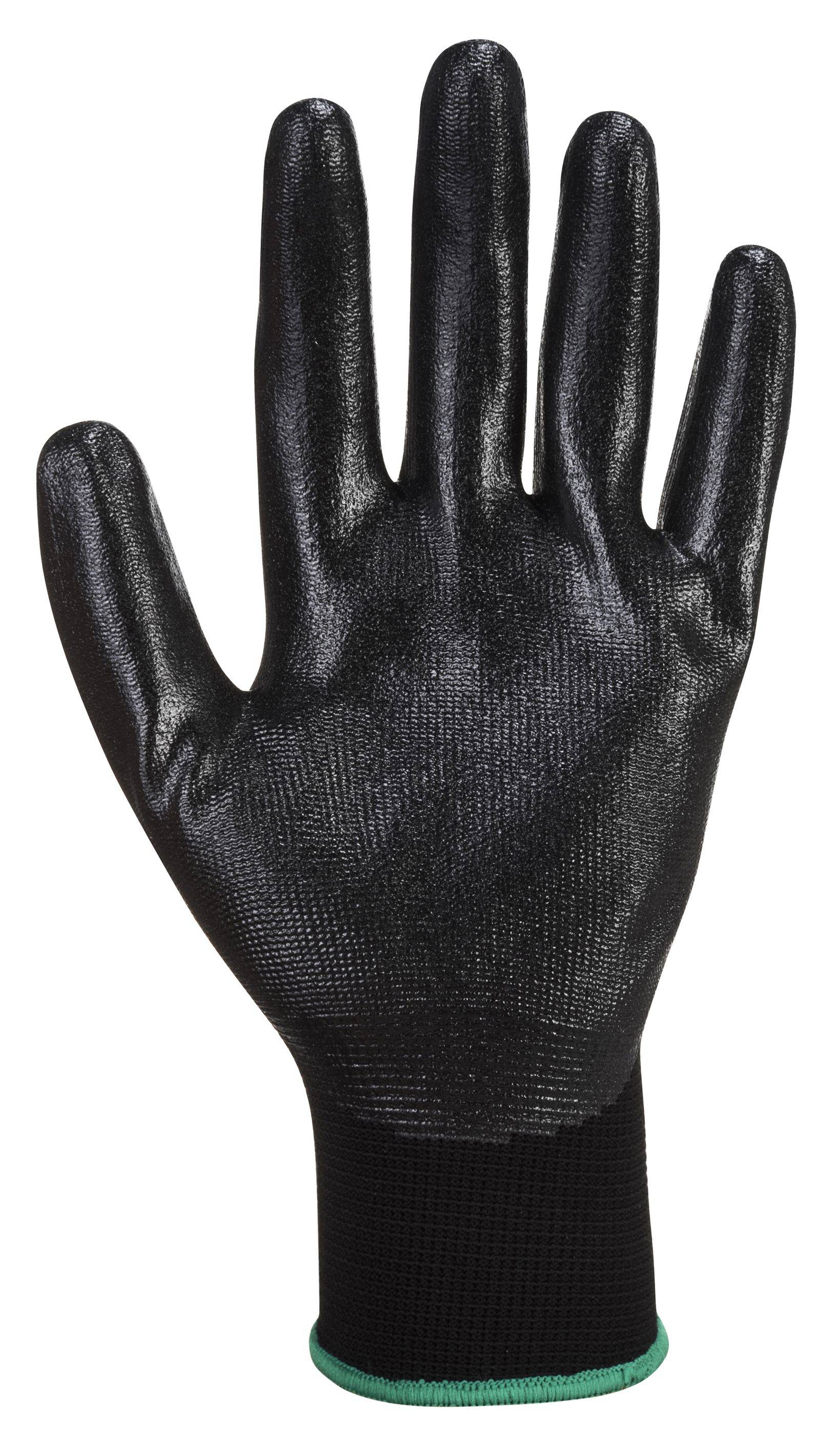 Portwest Dexti-Grip Handschuh Farbe: Schwarz, Gr.: 9 (L)