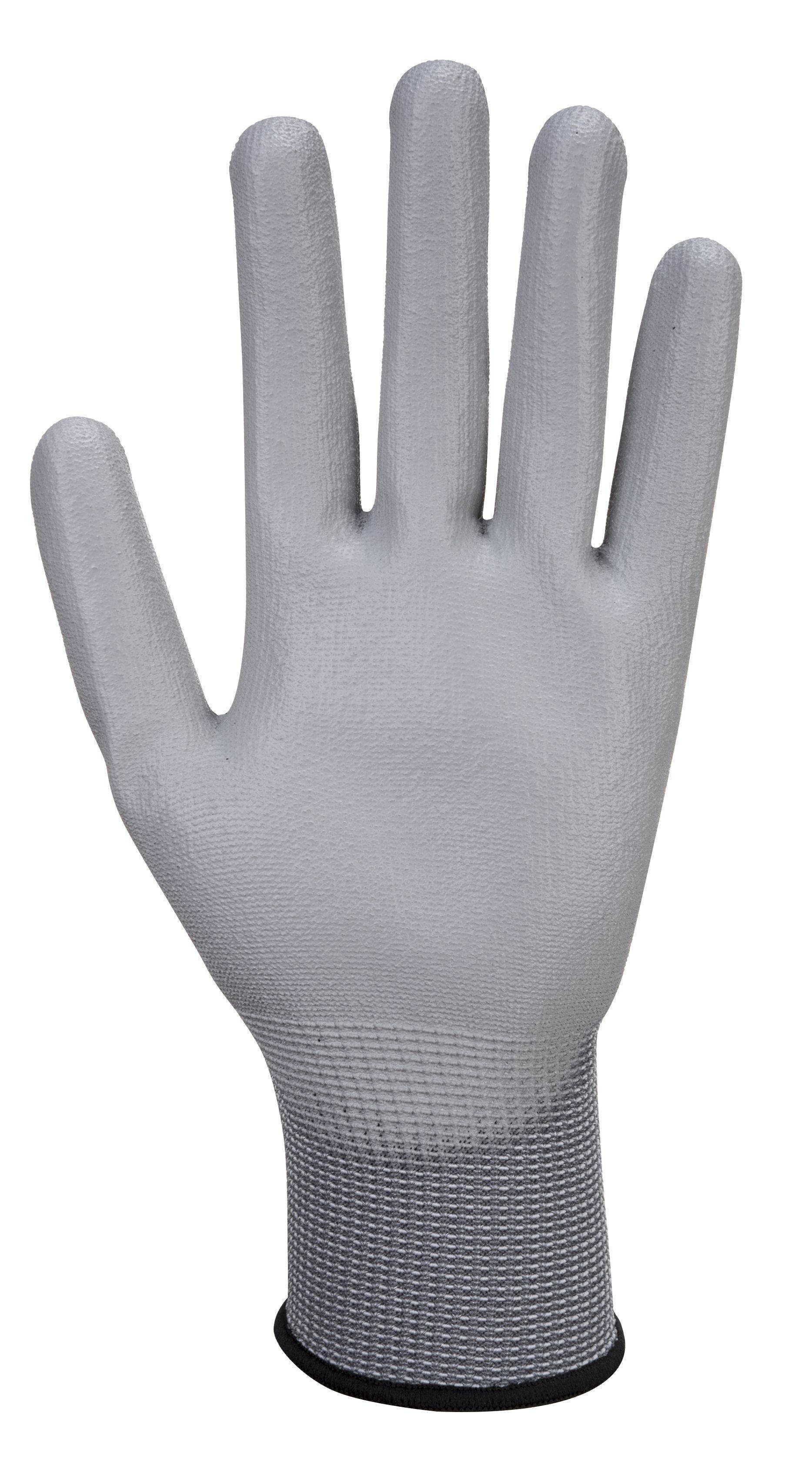 Portwest Cut B Eco-Cut Handschuh Farbe: Grau, Gr.: 8 (M)