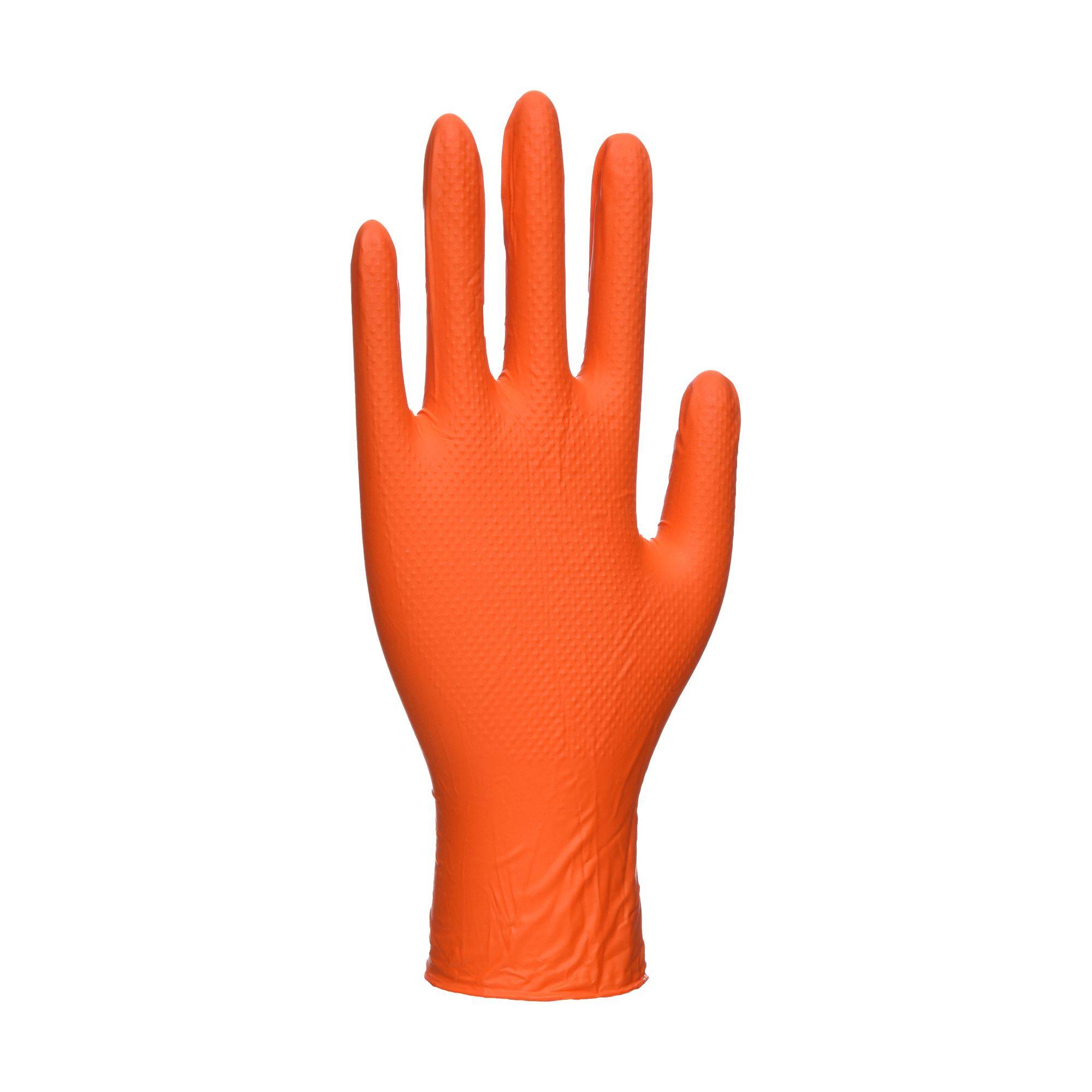Portwest Nitril HD Einweghandschuh (100 Stk.) Farbe: Orange, Gr.: 10 (XL)