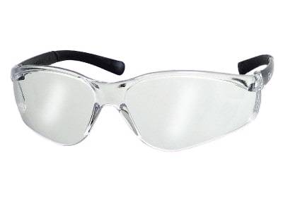 MCR Safety Schutzbrille Fire Farbe: Schwarz/Klare Scheibe