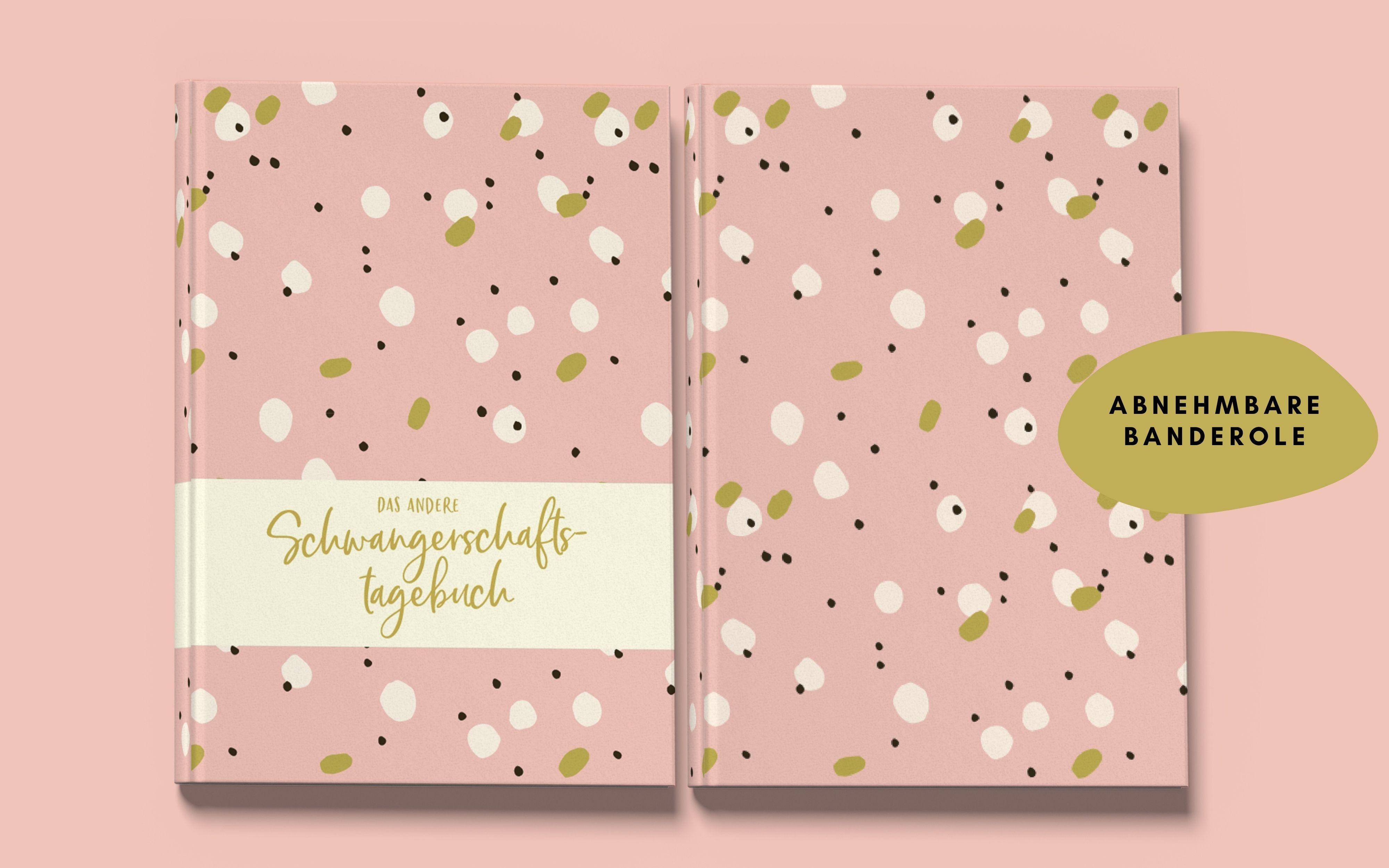 Das andere Schwangerschaftstagebuch (Punkte-Edition) Selber eintragen und ausfüllen: Mit viel Platz für echte Gefühle, Gedanken, Bilder und Erinner