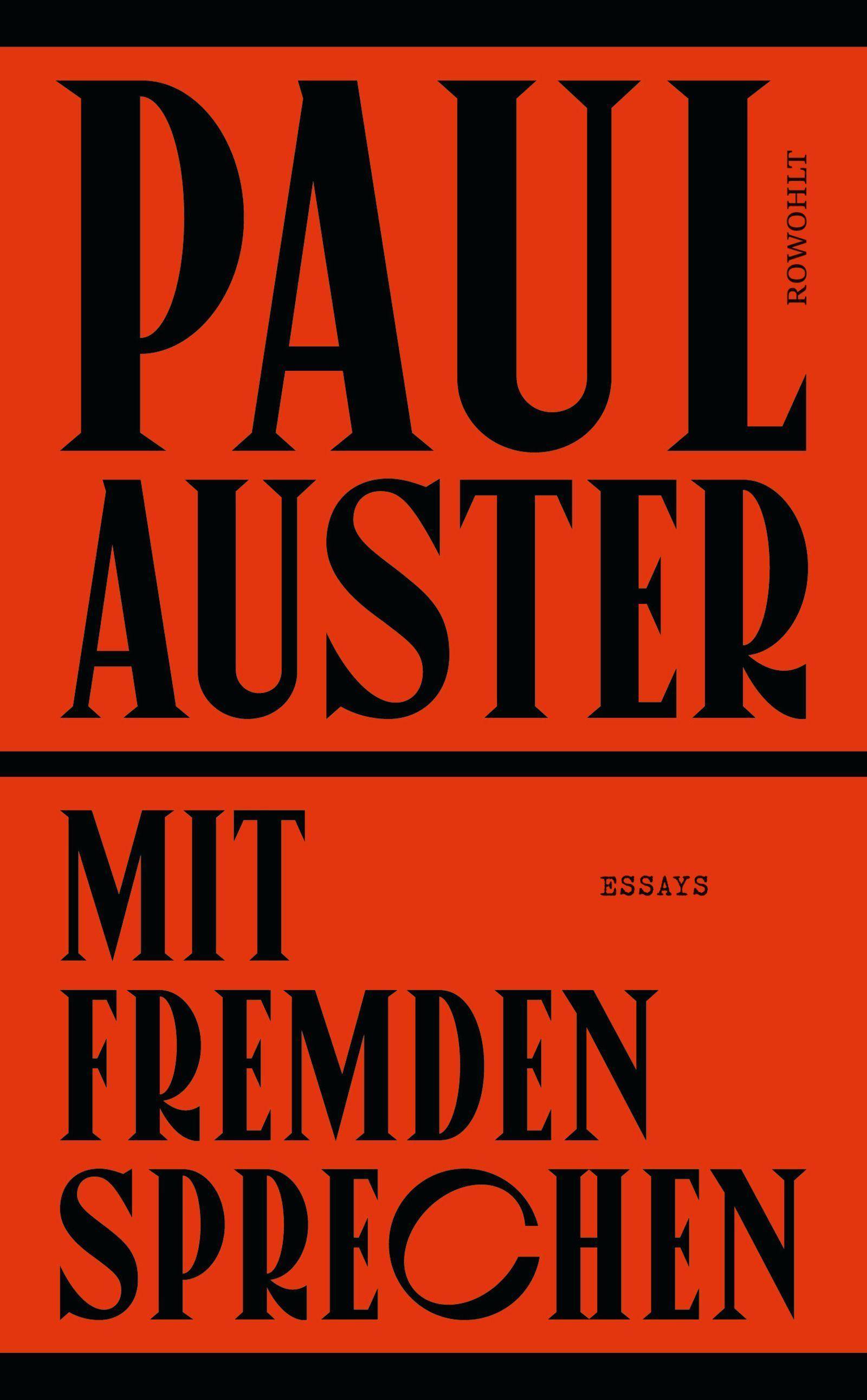 Mit Fremden sprechen Ausgewählte Essays und andere Schriften aus 50 Jahren