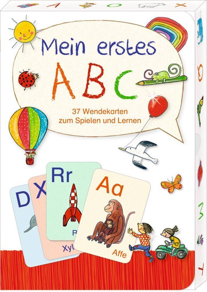 Mein erstes ABC, Wendekarten 37 Wendekarten zum Spielen und Lernen