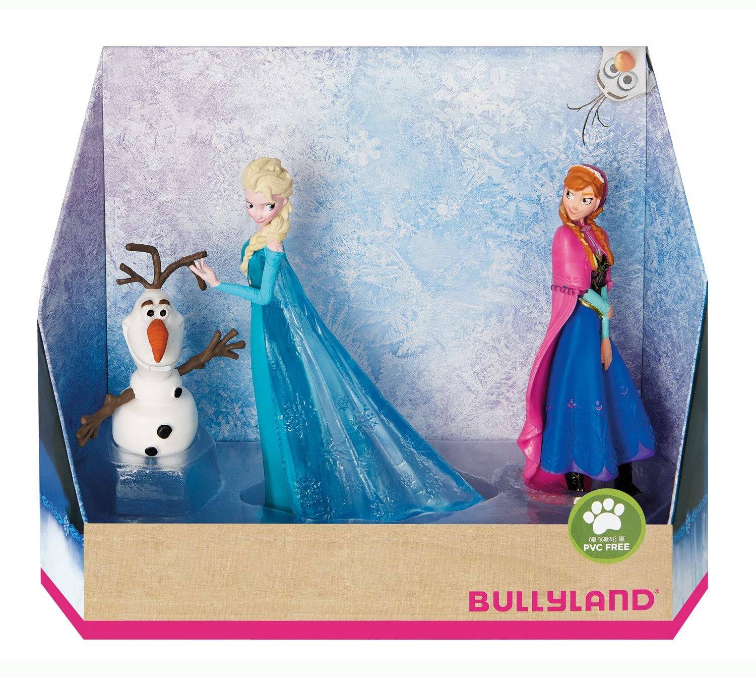 Bullyland 13446 - Walt Disney, Die Eiskönigin, Elsa, Anna und Olaf,