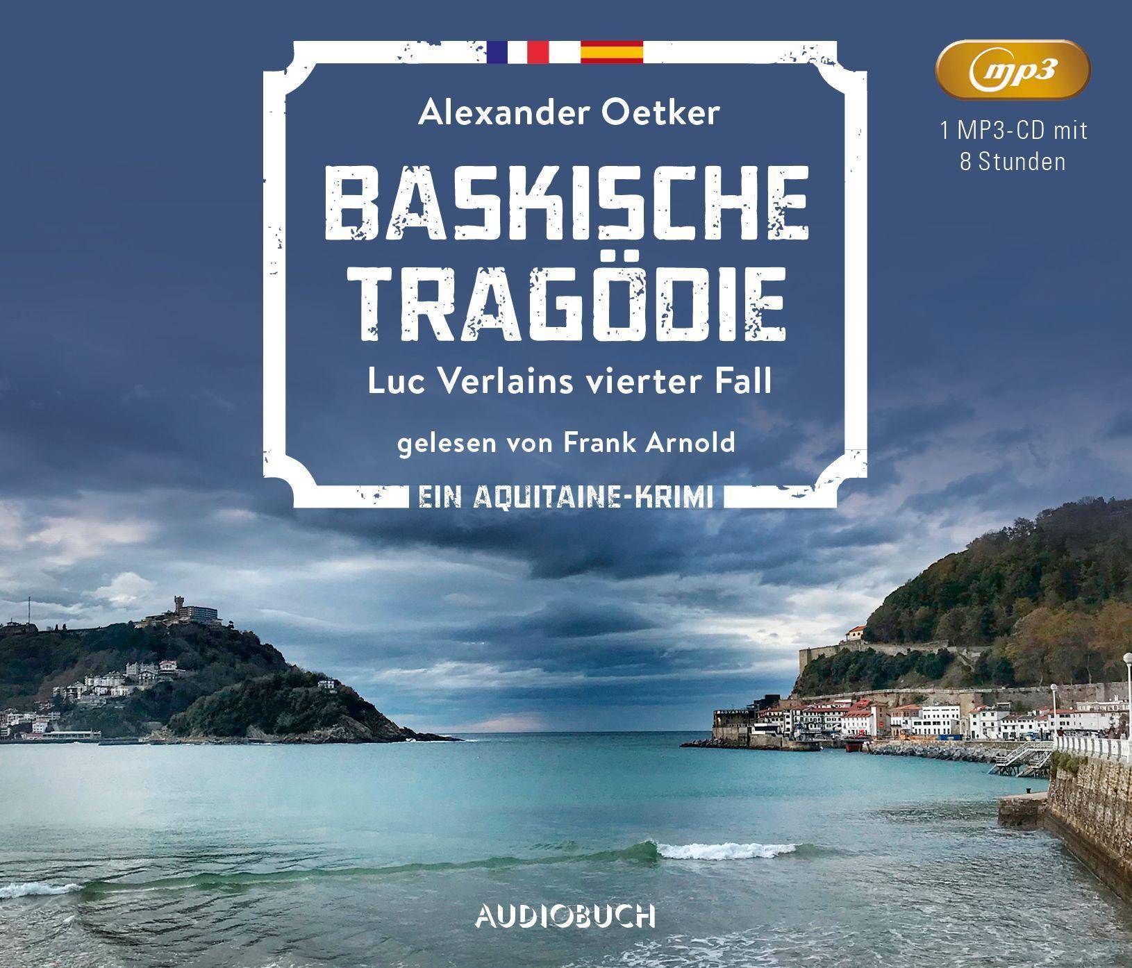 Baskische Tragödie, 1 Audio-CD, Luc Verlains vierter Fall, Lesung. Ungekürzte Ausgabe