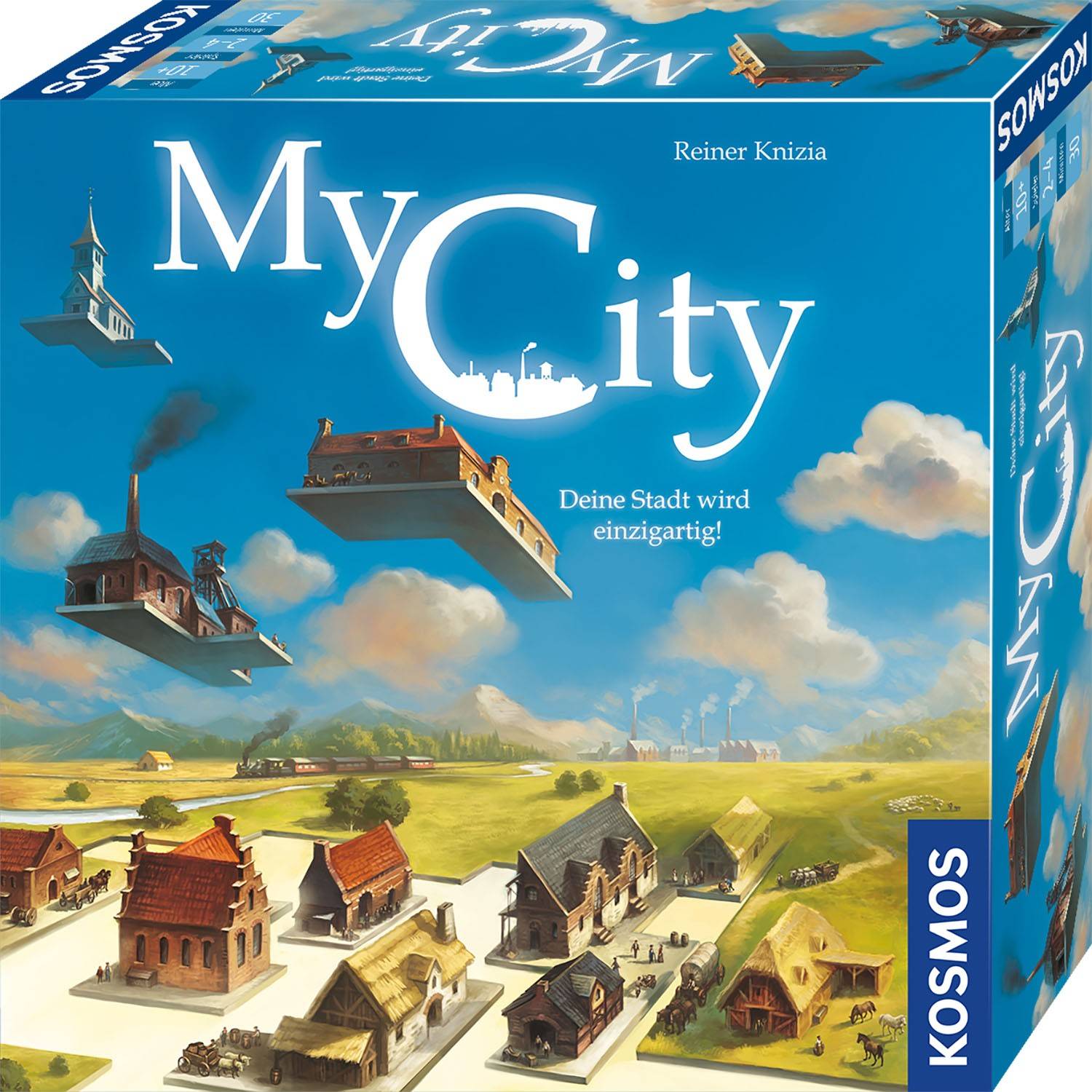 My City Deine Stadt wird einzigartig! Auf der Nominierungsliste zu Spiel des Jahres 2020