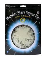 Wonder Stars Super Kit 150 Wundersterne, Wiederverwendbarer Klebegummi mit Sternenkarte