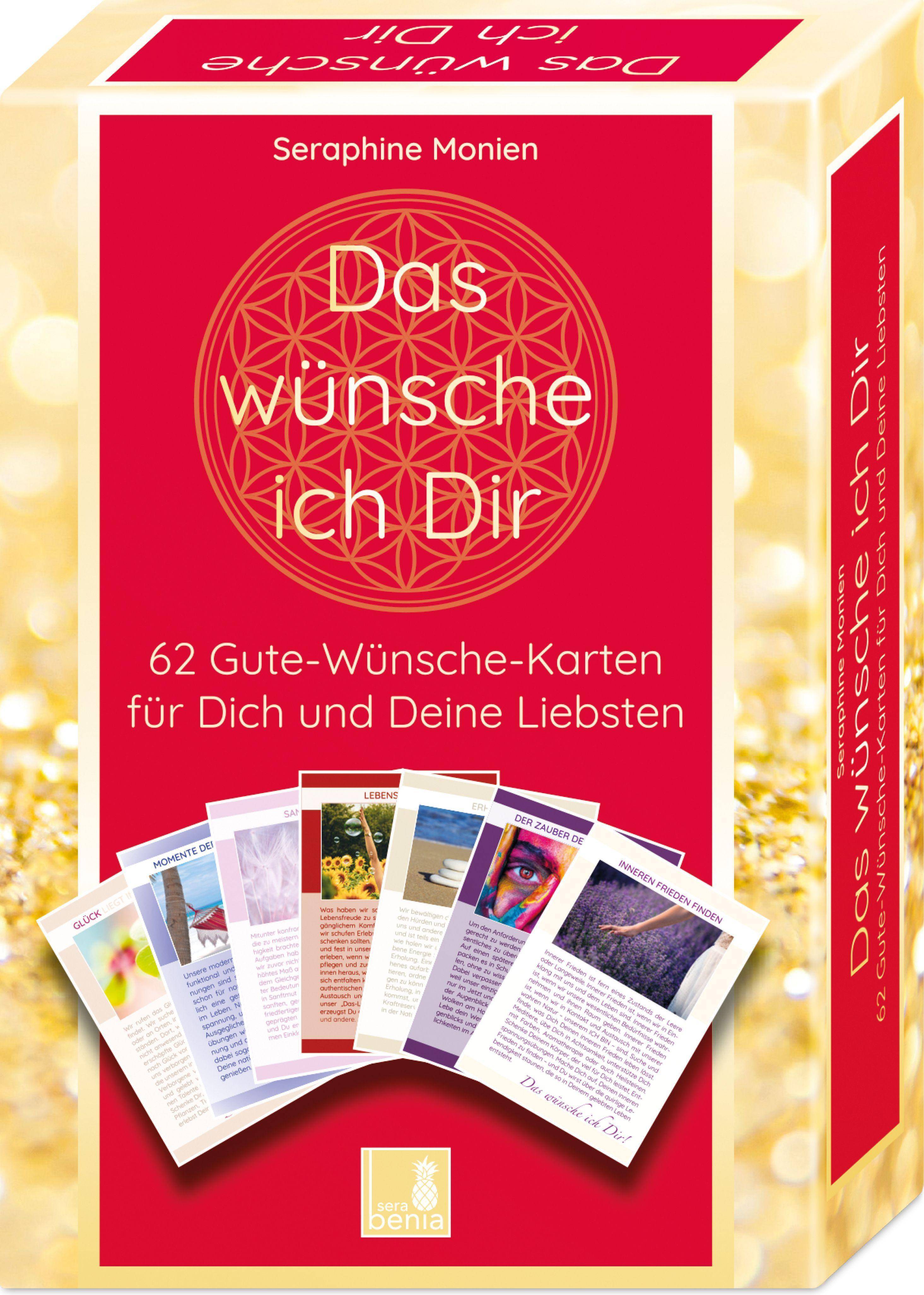 Das wünsche ich Dir, 62 Gute-Wünsche-Karten für Dich und Deine Liebsten 62 Gute-Wünsche-Karten für Dich und Deine Liebsten - Achtsamkeitskarten,
