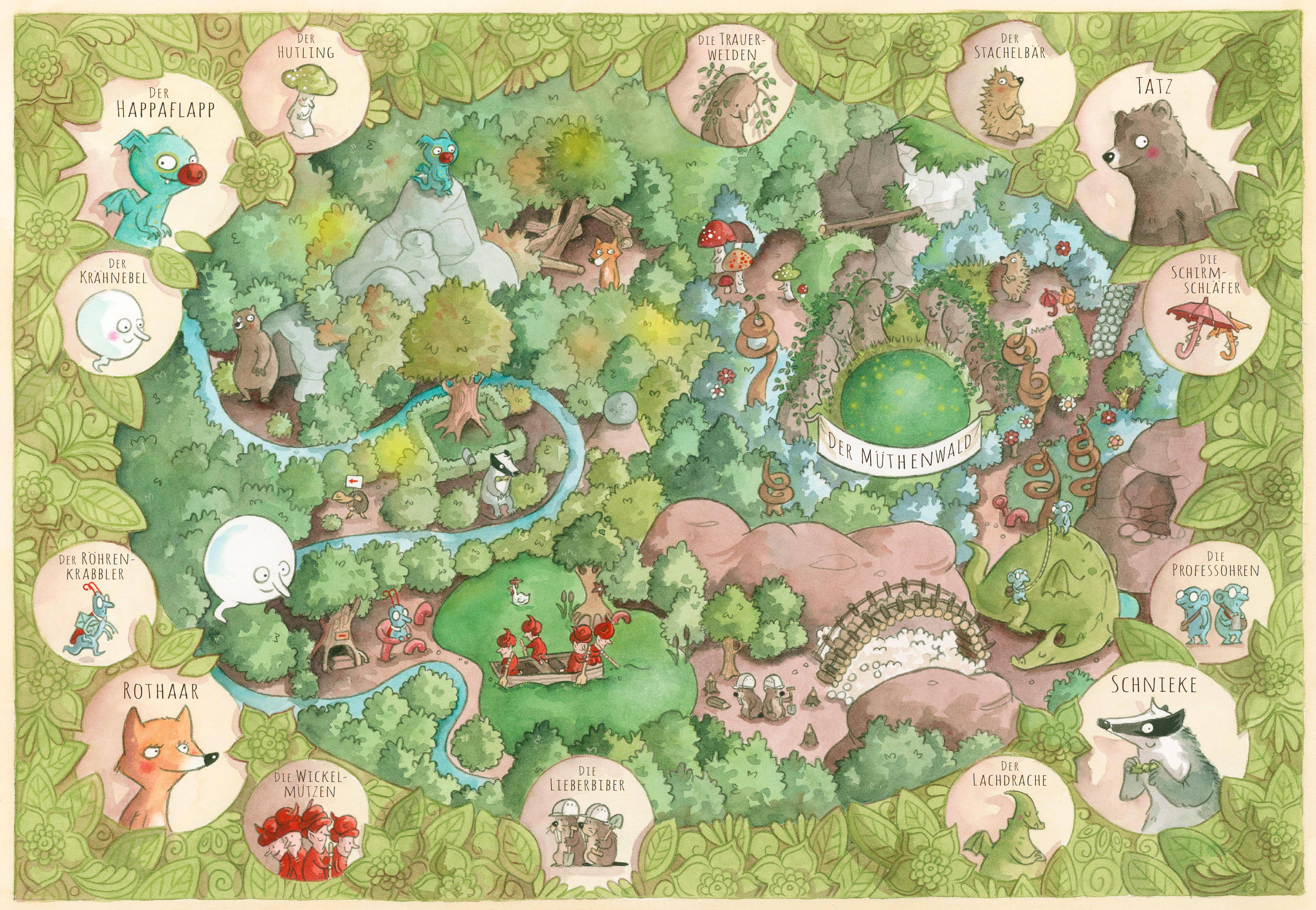 Der Happaflapp reist in den Müthenwald