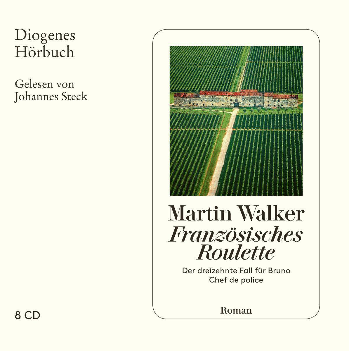 Französisches Roulette, 8 Audio-CD Der dreizehnte Fall für Bruno, Chef de police, Lesung. Ungekürzte Ausgabe