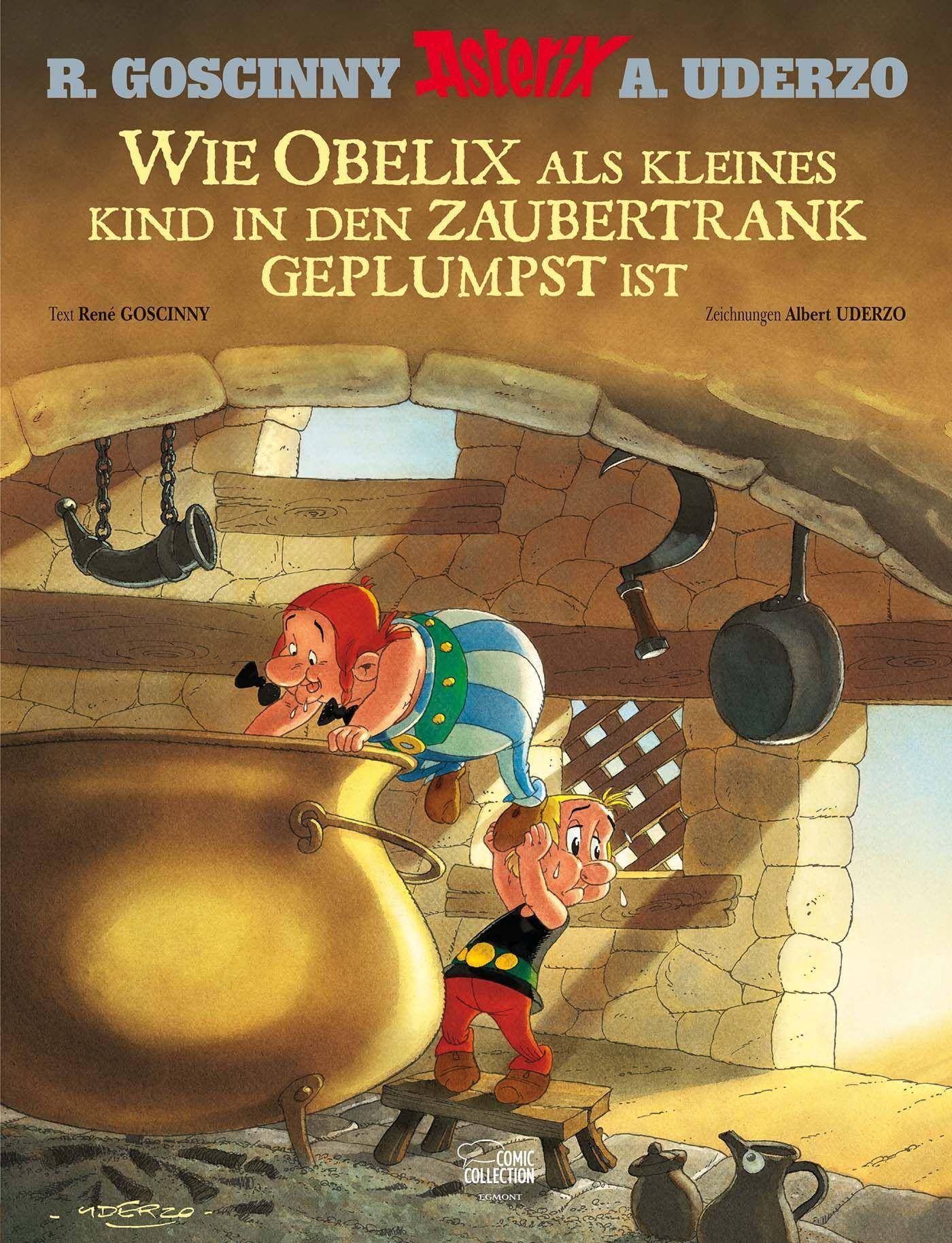Wie Obelix als kleines Kind in den Zaubertrank geplumpst ist Asterix HC