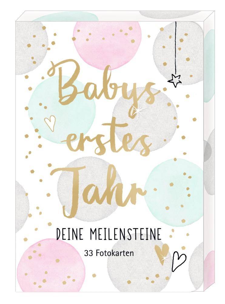 Fotokarten-Box - Babys erstes Jahr - Deine Meilensteine 33 Fotokarten