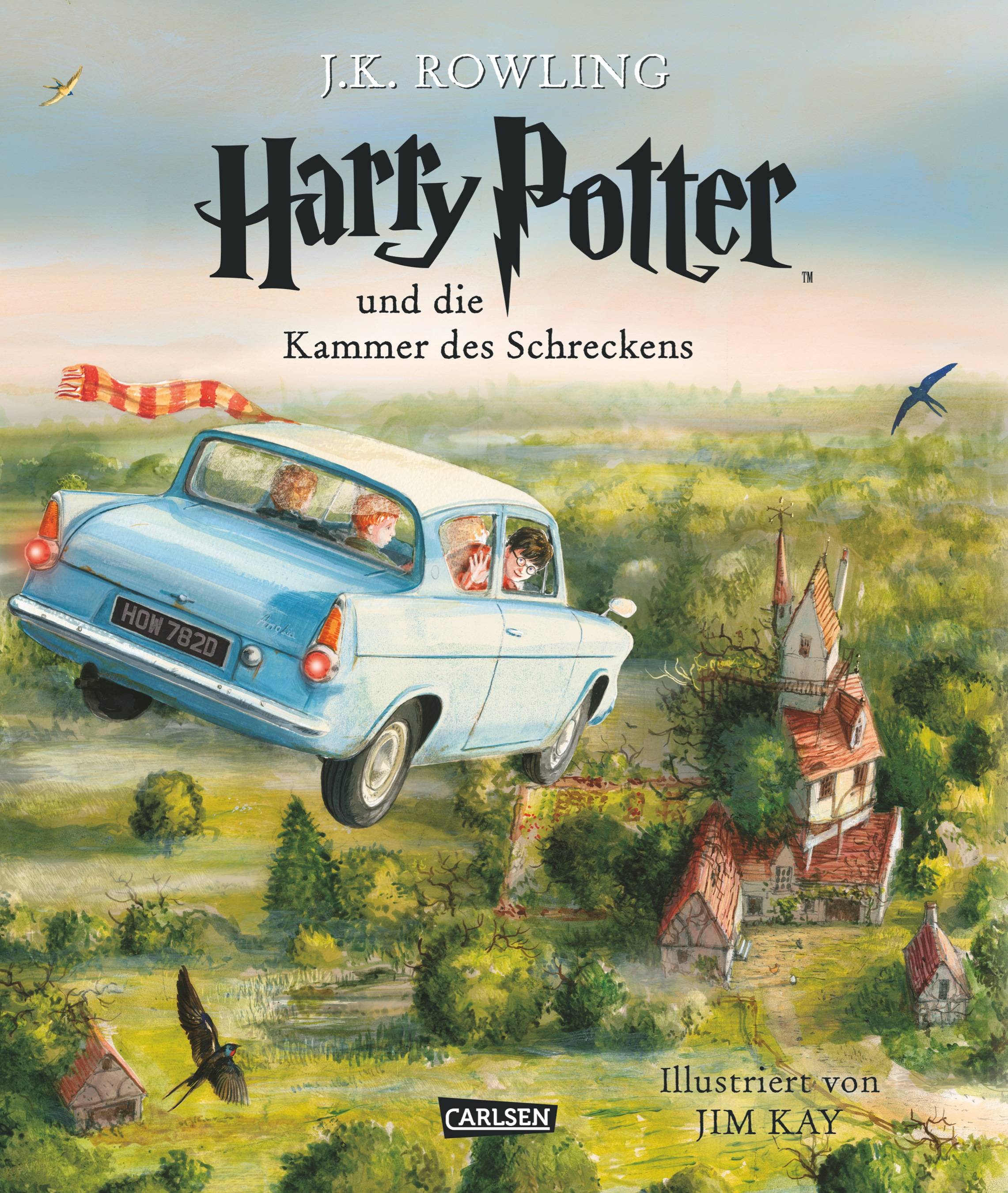 Harry Potter und die Kammer des Schreckens (farbig illustrierte Schmuckausgabe) (Harry Potter 2) Illustrierte Ausgabe