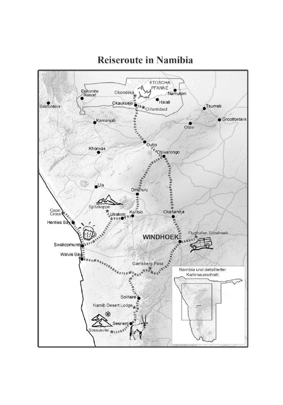 Nashorn Nirwana Ein Namibia Reisekrimi