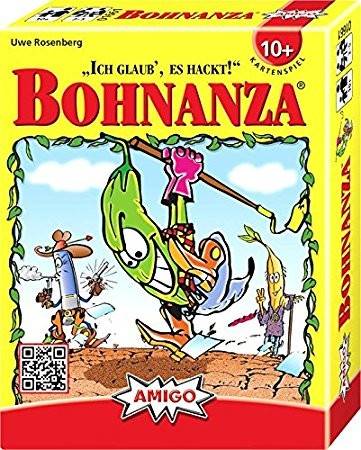 Bohnanza Ich glaub', es hackt! Auf der Auswahlliste zu Spiel des Jahres 1997. Ausgezeichnet mit A la Carte 1997, Platz 1