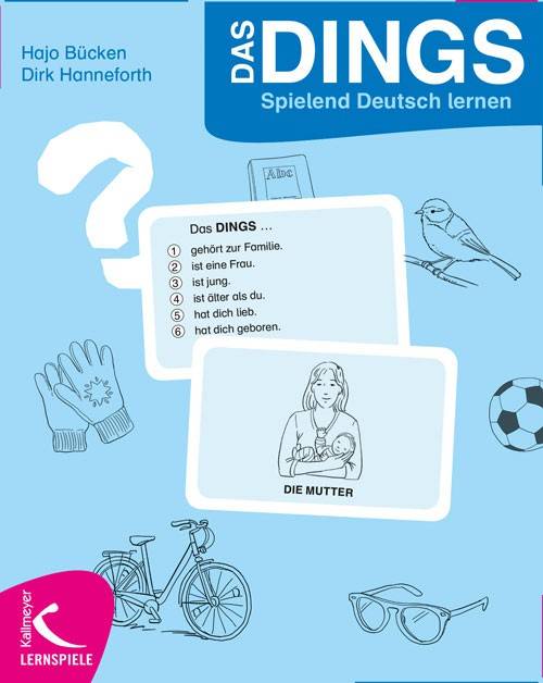 Das Dings: Spielend Deutsch lernen (Spiel) Spieleranzahl: ab 1, Spieldauer (Min.): 10, Sprachlernspiel